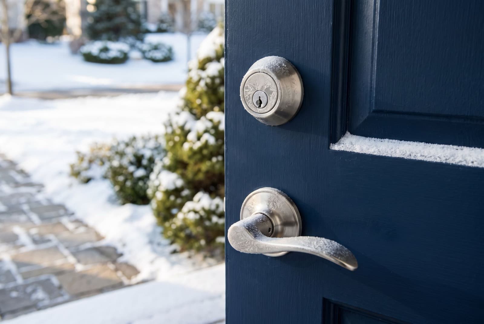 Winterizing Your Locks: Cold Weather & Door Hardware